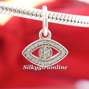 Pandora Symbol Of Insight Evil Eye Dangle Charm 791349CZ